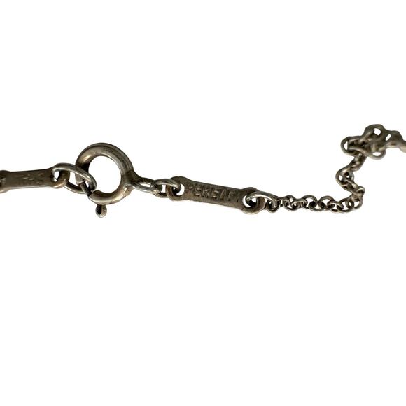 Tiffany & Co Small Roman Cross Sterling with 16" Chain Necklace - Picture 12 of 14